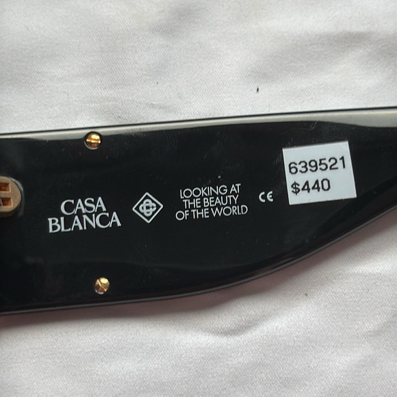 Casablanca ‘Gabrielle’ sunglasses in black main image 2